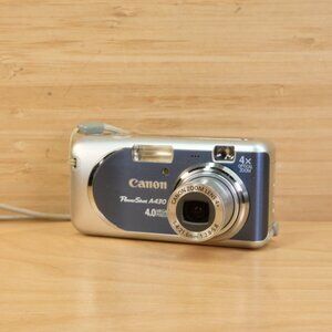 Canon PowerShot A430 4MP Digital Camera, with 4X Optical Zoom, Tested